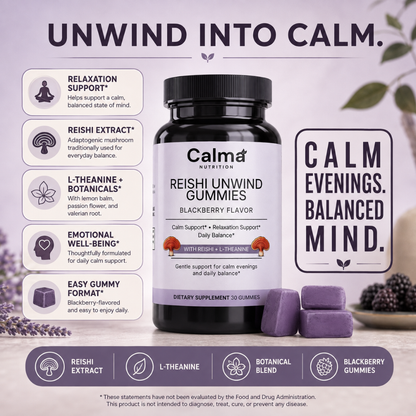 Reishi Unwind Gummies