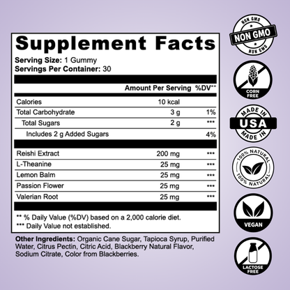 Reishi Unwind Gummies