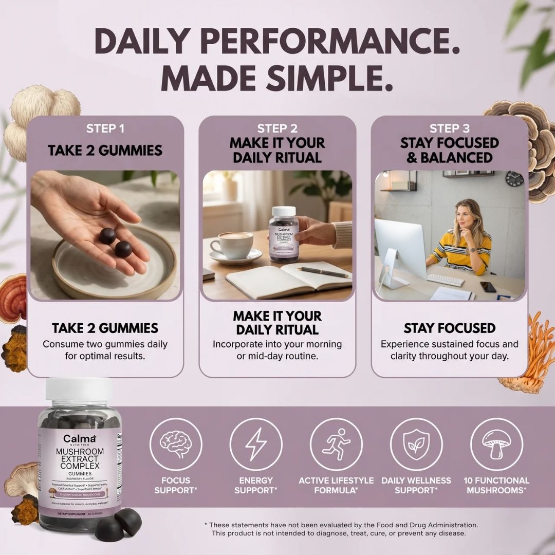 Mushroom Extract Complex | 90-Day Ritual