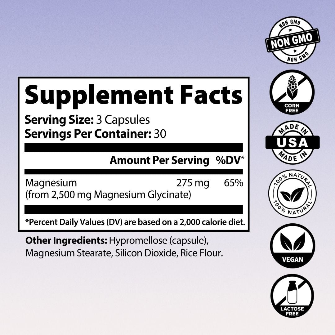 Magnesium Glycinate | 90-Day Ritual